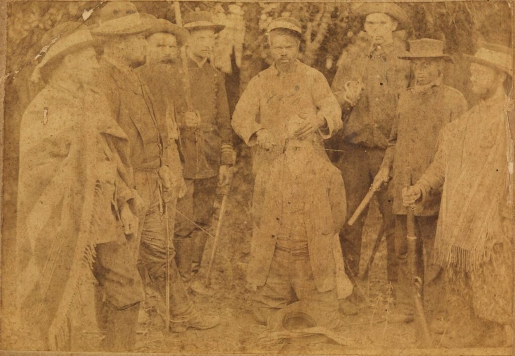 Execução de um rebelde federalista em Ponta Grossa, abril de 1894