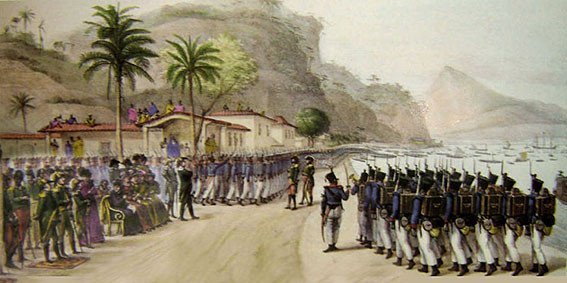 Invasão na Cisplatina e combate na cidade de Montevidéu.
