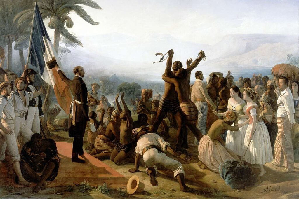 A abolição da escravatura: quadro de 1849