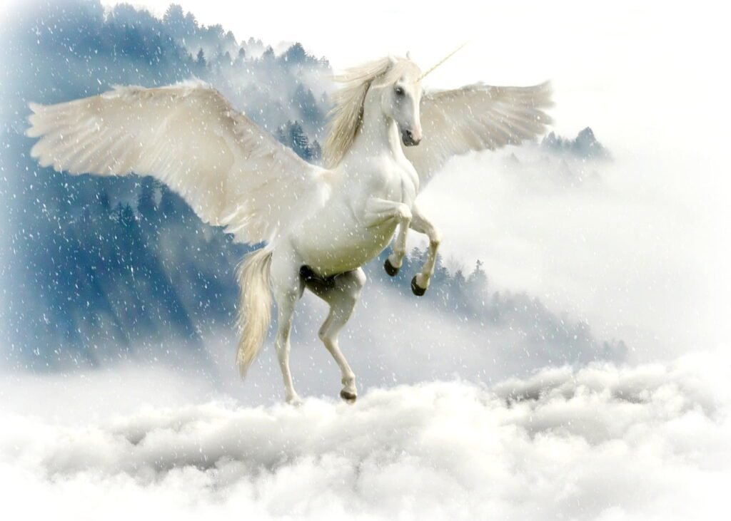 Animal mítico o unicornio