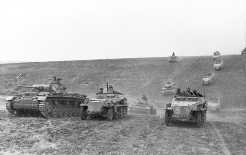 German Blitzkrieg during Operation Dynamo