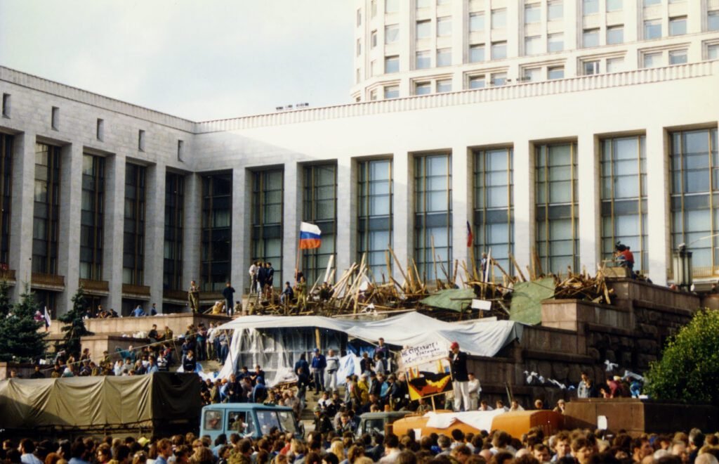Golpe de agosto em Moscou, 1991.