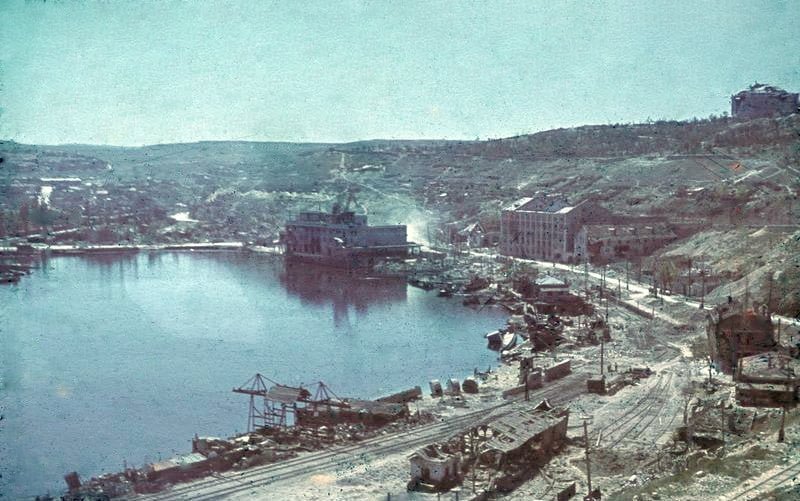 Sebastopol, logo após a conclusão da batalha de Sebastopol, em julho de 1942