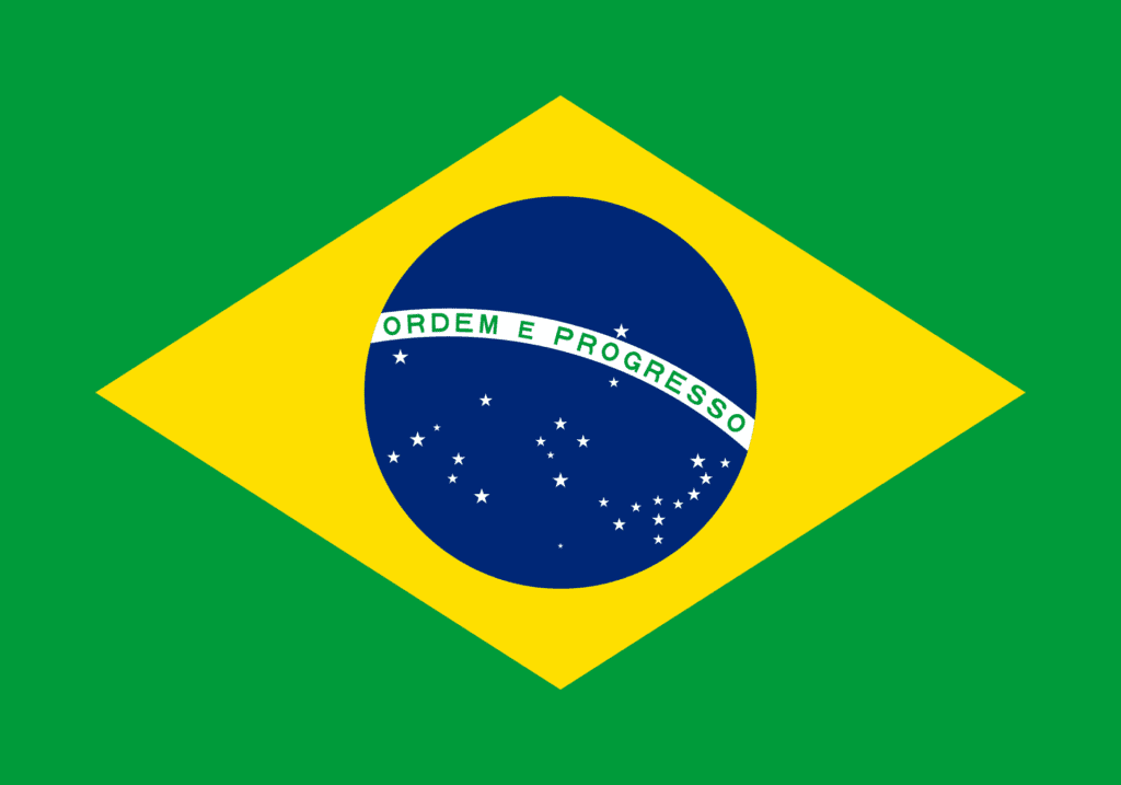 Bandeira atual do Brasil
