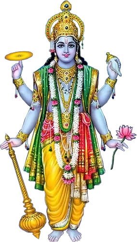 Representação popular de Vishnu