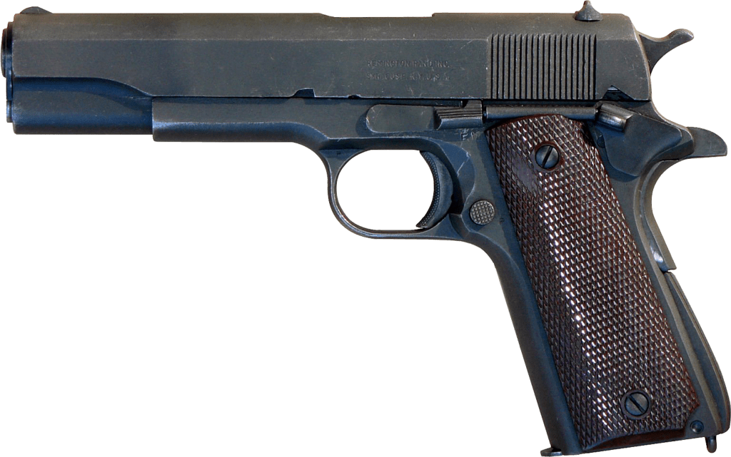 Um Exemplar da Remington feita do Modelo 1911A1.