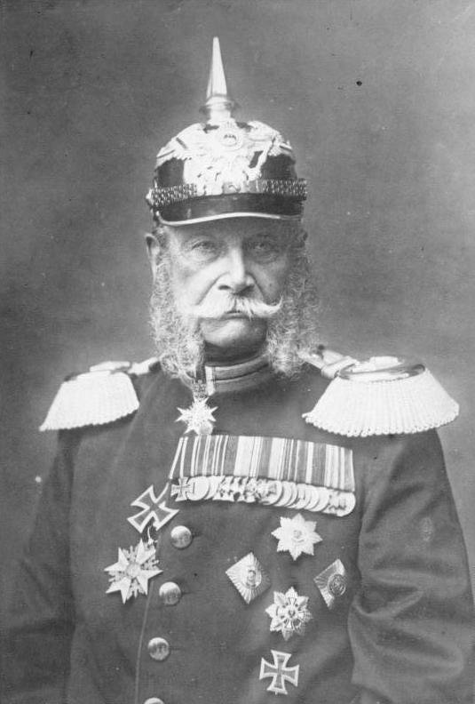 Guilherme I em 1884