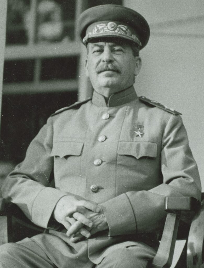 Stalin, líder da União Soviética e do Stalinismo de 1922 a 1953.