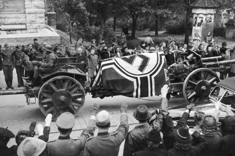 Cortejo fúnebre de Rommel.